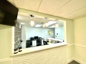 Check-in Area Mint Family Dental